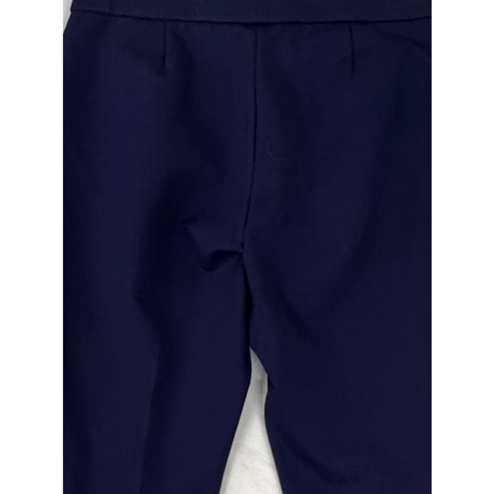 Susan Graver Tailored Navy Blue Medium Petite MP Pants Rayon Nylon Spandex - Picture 9 of 10